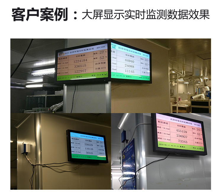 鋰電池?zé)o塵車間環(huán)境監(jiān)測儀 凈化車間塵埃粒子在線監(jiān)測